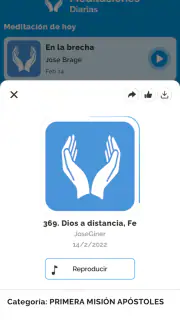 Meditaciones diarias screenshot 2