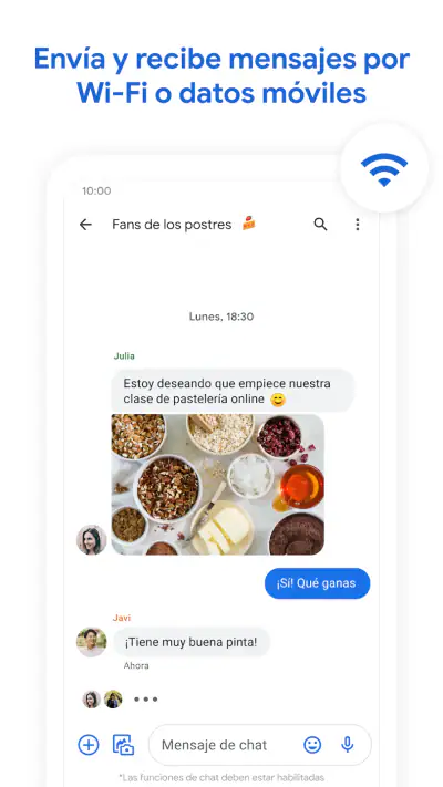Mensajes de Google screenshot 1