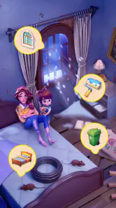 Merge Hotel Empire: Diseño screenshot