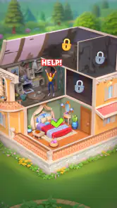 Merge Hotel Empire: Diseño screenshot