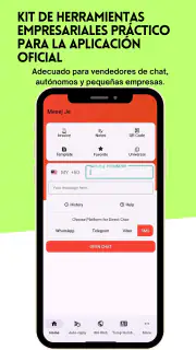 Mesej Je:  de Chat Empresarial screenshot 8