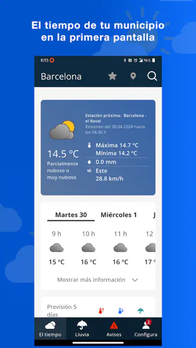 METEOCAT screenshot 1