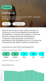 MeteoGalicia screenshot 2