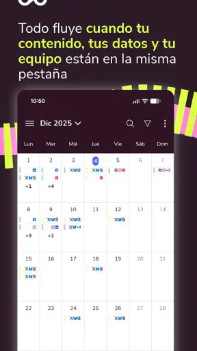 Metricool para redes sociales screenshot 1