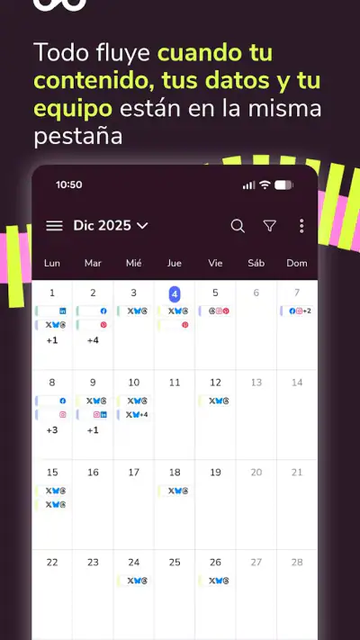 Metricool para redes sociales screenshot 1