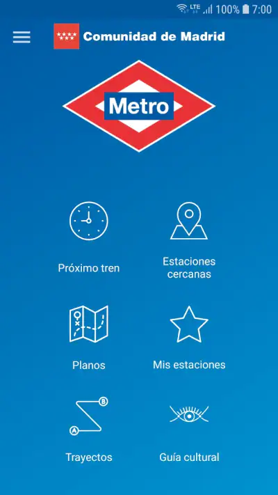 Metro de Madrid Oficial screenshot 1