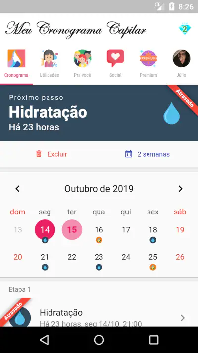 Mi Agenda Capilar screenshot 1