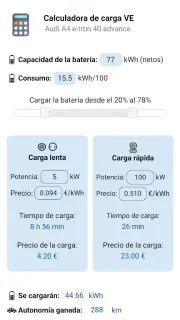 Mi coche eléctrico screenshot 3