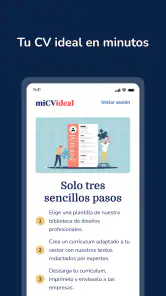 Mi CV Ideal: creador de CV screenshot