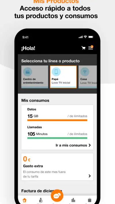 Mi Orange screenshot 1
