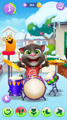 Mi Talking Tom 2 screenshot 1