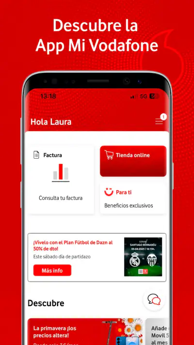Mi Vodafone screenshot 1