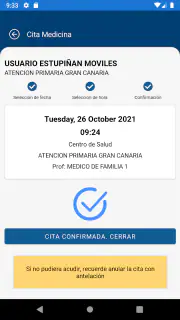 miCita previa screenshot 6