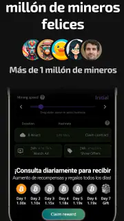 Minería de Bitcoin (Minero) screenshot 3