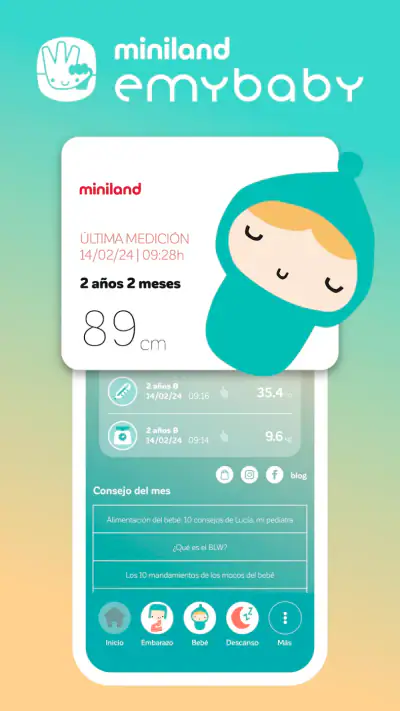 Miniland emybaby screenshot 1