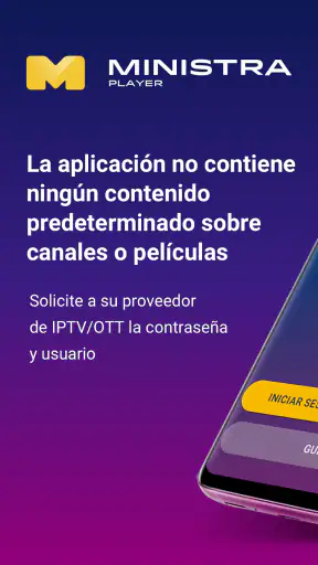 Ministra Player para móviles screenshot 1