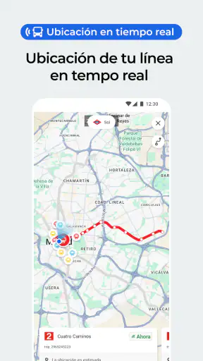Moovit: Horarios de bus y tren screenshot 1
