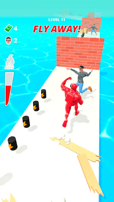 Muscle Rush - juego de Carrera screenshot 1