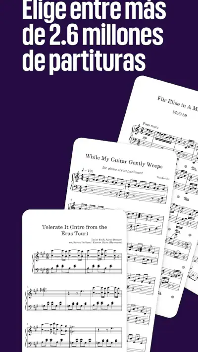 MuseScore－Acordes De Piano App screenshot 1