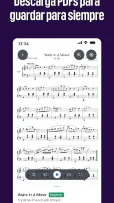 MuseScore－Acordes De Piano App screenshot