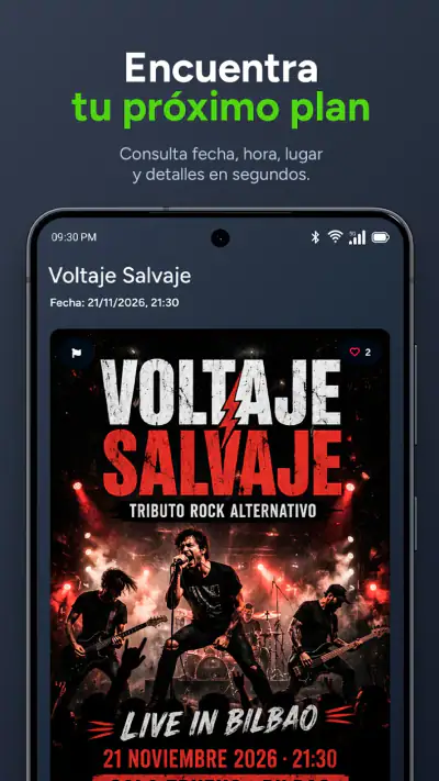 Música en vivo cerca de ti screenshot 1