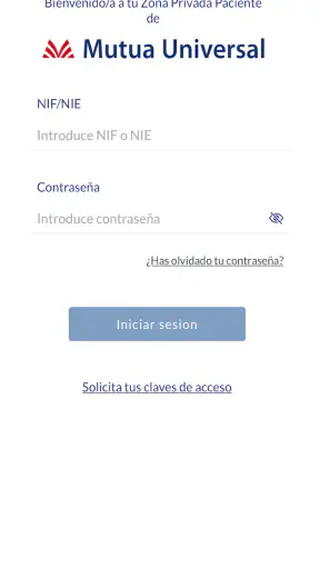Mutua Universal screenshot 1