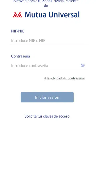 Mutua Universal screenshot 1