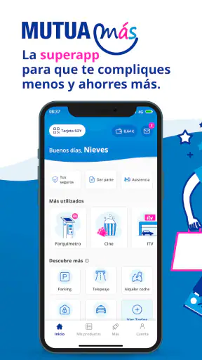 MutuaMás-Muévete, ahorra y más screenshot 1