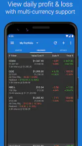 My Stocks Portfolio & Market screenshot