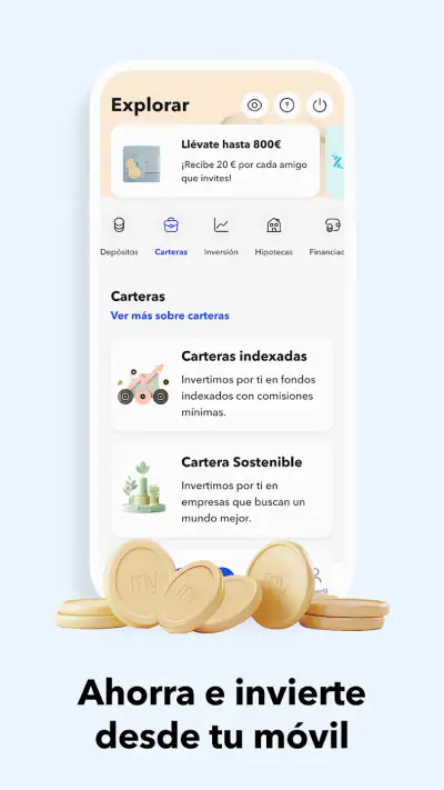 MyInvestor · Banco & Inversión screenshot 1
