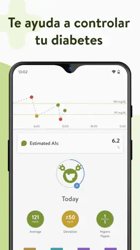mySugr - Diario para diabetes screenshot 1