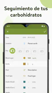 mySugr - Diario para diabetes screenshot 2