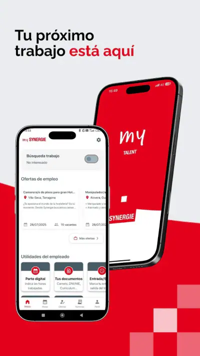 mySynergie España-Busco empleo screenshot 1