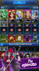 MythWars & Puzzles: RPG Match3 screenshot