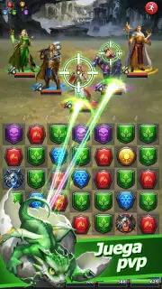 MythWars & Puzzles: RPG Match3 screenshot 5