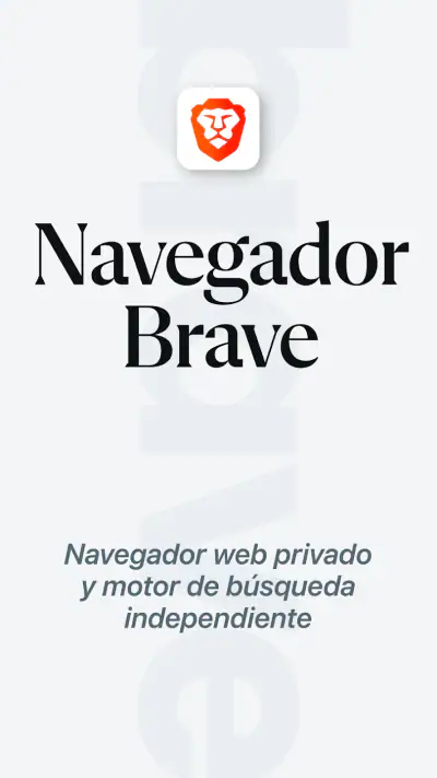 Navegador web privado Brave screenshot 1