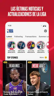 NBA App: baloncesto en directo screenshot 3