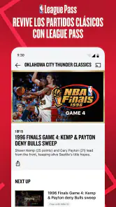 NBA App: baloncesto en directo screenshot