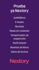 Nextory: e-books y audiolibros screenshot