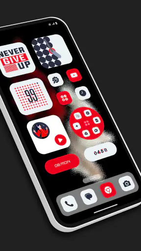 Nil Launcher - Theme, Folder screenshot 1