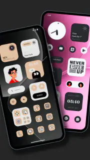 Nil Launcher - Theme, Folder screenshot 7
