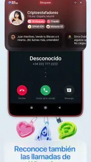 Nombre de la persona que llamó screenshot 3