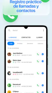 Nombre de la persona que llamó screenshot 4