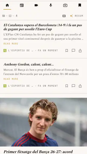 Noticias Cataluña - Diarios TV screenshot 1