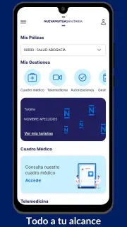 Nueva Mutua Sanitaria screenshot 1