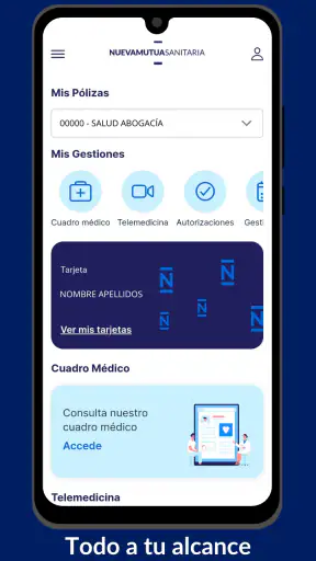 Nueva Mutua Sanitaria screenshot 1