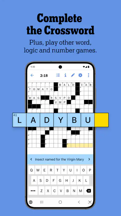 NYT Games: Wordle & Crossword screenshot 1