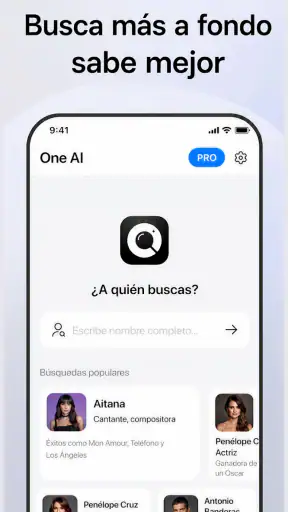 OneSearch: Asistente Búsqueda screenshot 1