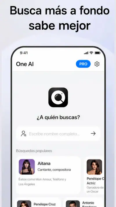 OneSearch: Asistente Búsqueda screenshot 1