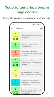 OpositApp screenshot 5